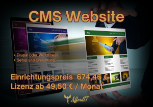 CMS Website - Einrichtung